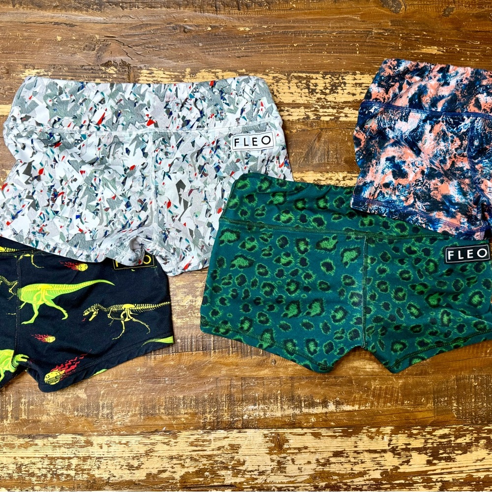 Fleo Women's Colorful Patterned Shorts Collection